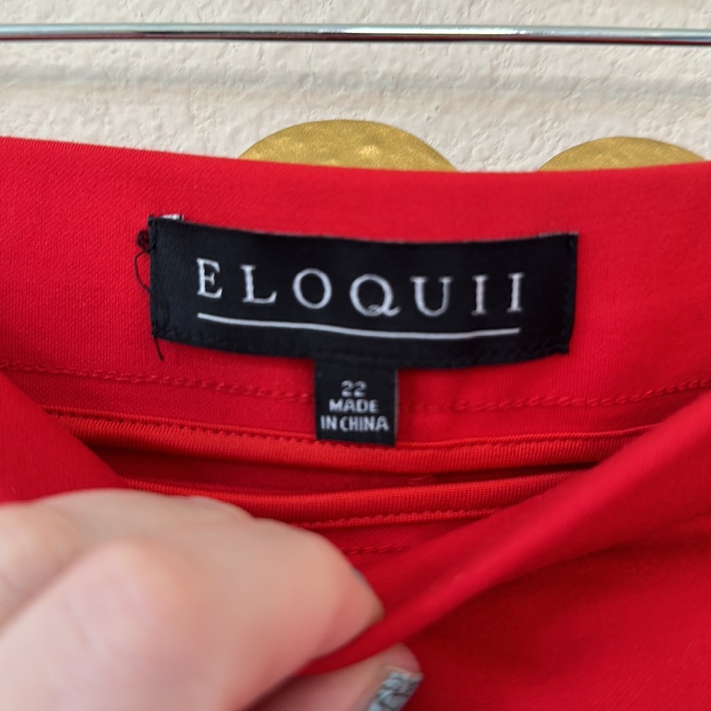ELOQUII red pencil skirt size 22 EUC - Picture 4 of 4